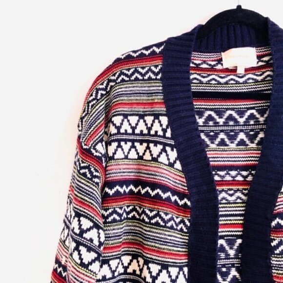 skies are blue Cardigan S Oversized Grandpa Bohemian Patterned Vintage Inspired - Picture 3 of 9